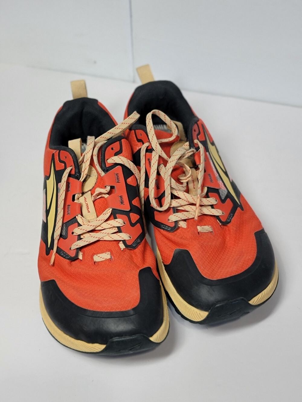 ALTRA Men's Lone Peak 7 Trail Running Shoes, Orange/black 9.5 US - USED